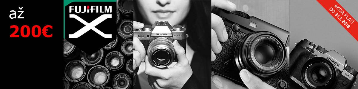 Fujifilm Cashback - ušetrite stovky Eur.. Fujifilm Cashback - ušetrite stovky Eur..