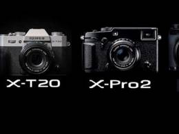 Aktualizácie Fuji X-T20, X100F, X-Pro2, X-T2, GFX50s