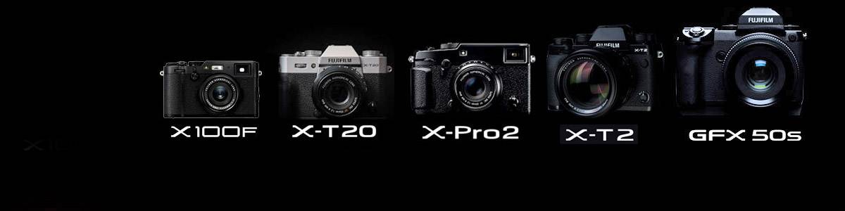 Aktualizcie Fuji X-T20, X100F, X-Pro2, X-T2, GFX50s