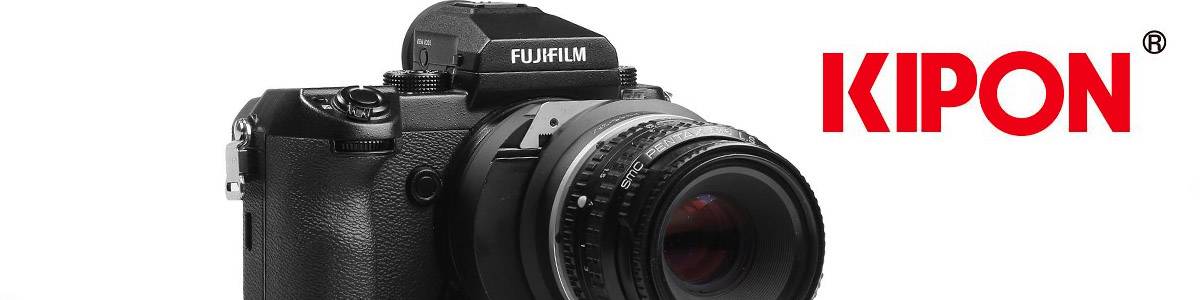 Adaptry Kipon pre Fujifilm GFX