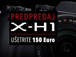 Fujifilm X-H1 v predpredaji so zavou 150