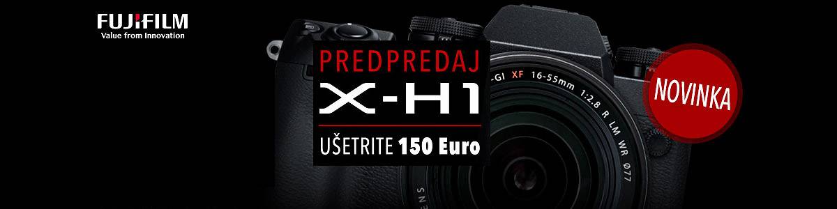Fujifilm X-H1 v predpredaji so zľavou 150€ Fujifilm X-H1 v predpredaji so zľavou 150€